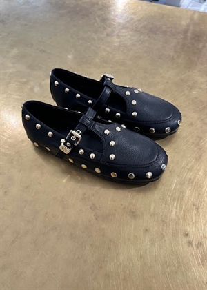 Mary jenny studs small chain shoe Sort D1020060 Ganni 